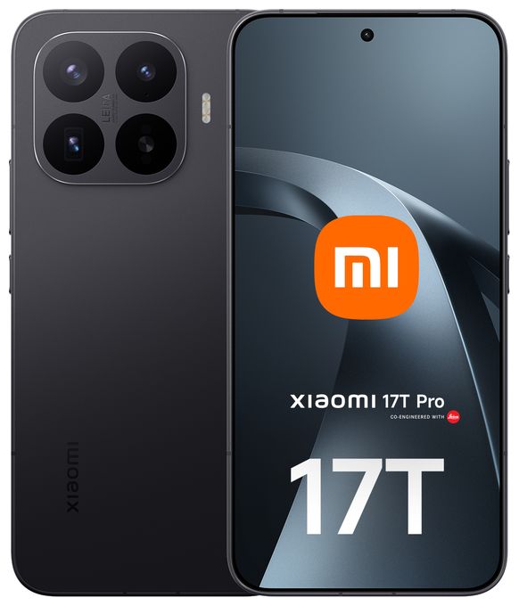 1 TB 5G Smartphone 17,4 cm (6.83") Android 50 MP Dreifach Kamera Dual Sim WiFi 7  17T Pro (Schwarz) 