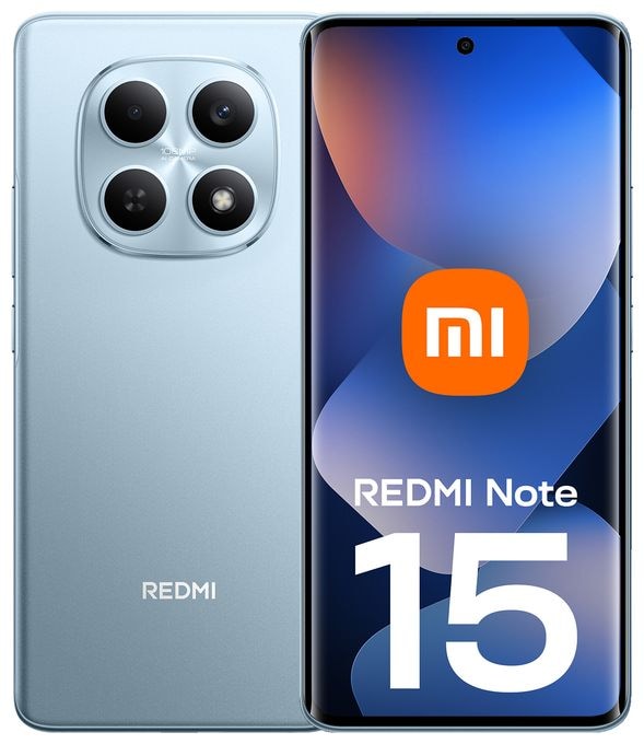 128 GB 5G Smartphone 17,2 cm (6.77") 2,0 GHz 108 MP Dreifach Kamera (Glacier Blue) Redmi Note 15 