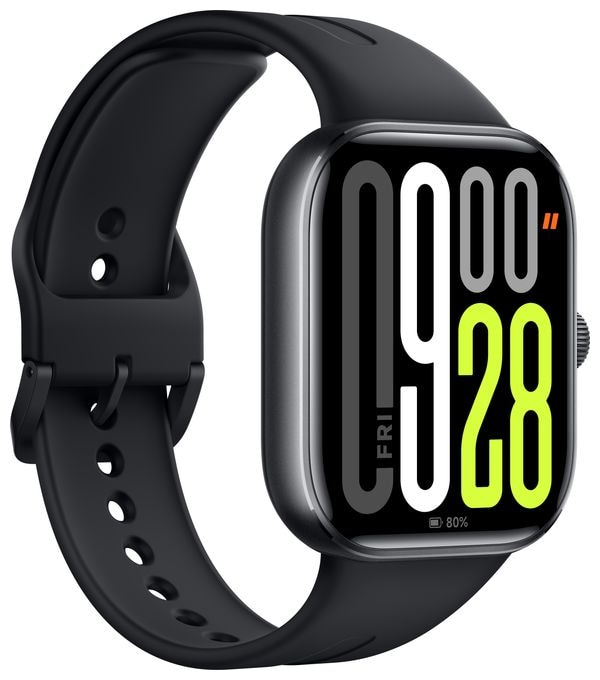 Digital 47.5 mm Smartwatch Rechteckig 324 ppi  Watch 5 (Schwarz) 