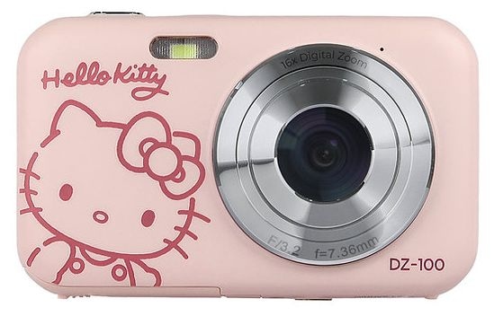 44 MP  Kompaktkamera  DZ-100 Hello Kitty (Pink) 