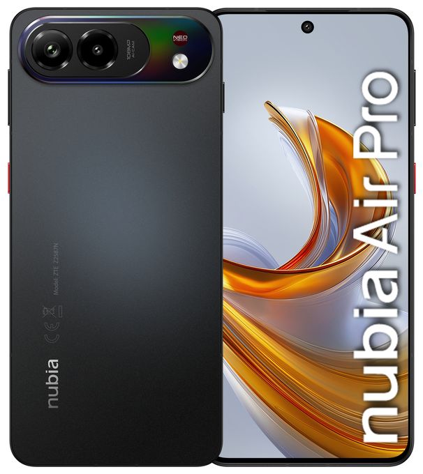 512 GB 5G Smartphone 17,2 cm (6.77") Android 108 MP Dual Kamera Dual Sim WiFi 5 (Prime Black) Air Pro 