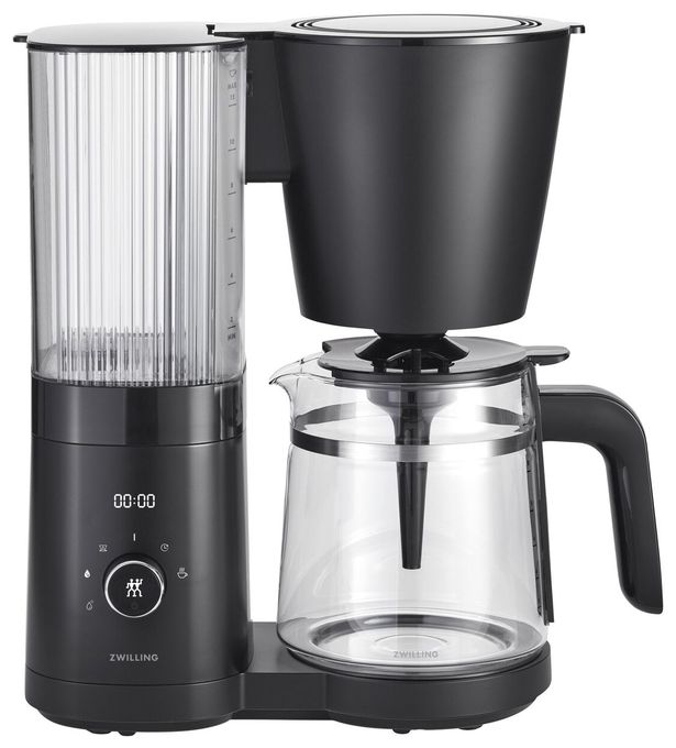 12 Tassen Filterkaffeemaschine 1,5 l  Enfinigy (Schwarz) 
