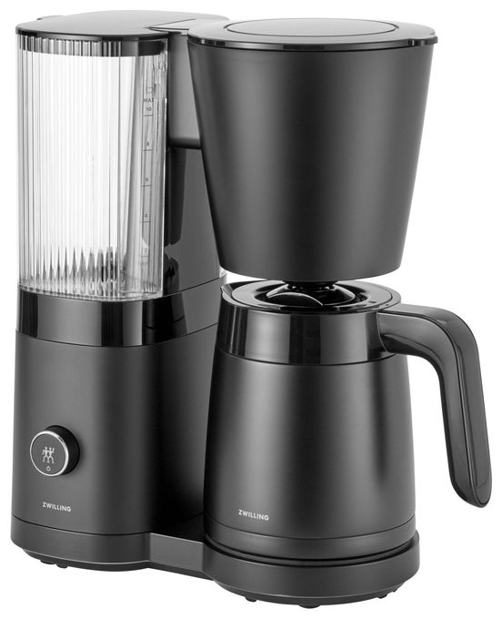 10 Tassen Thermo Filterkaffeemaschine 1,2 l  Enfinigy (Schwarz) 
