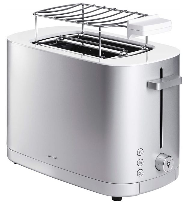 Toaster 1000 W 2 Scheibe(n)  Enfinigy kurz (Satinierter Stahl) 