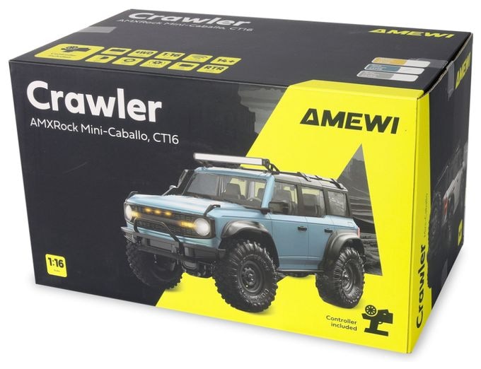 RC Craw Mini-Caballo AMXRo gelb 