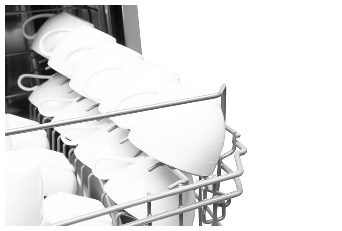 45 cm Geschirrspüler teilintegriert (ohne Front) Leise 10 Maßgedecke aquaStop Funktion EGSP560911E 