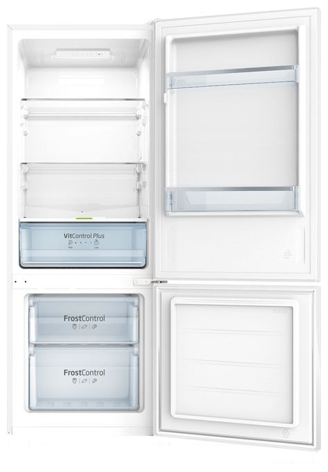 153 l / 52 l Kühl-Gefrierkombi freistehend 191 kWh Jahr  KGCL384160W (Weiß) 