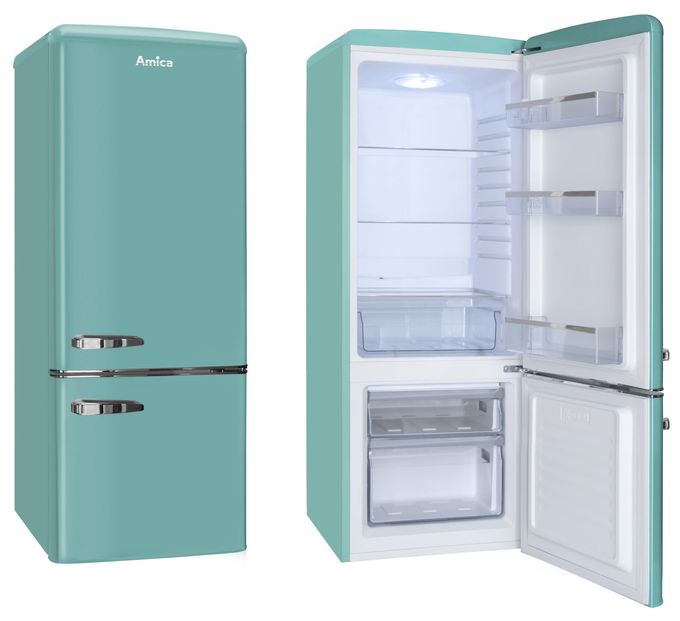 147 l / 44 l Kühl-Gefrierkombi freistehend NoFrost 181 kWh Jahr  KGCR384150T (Blau) 