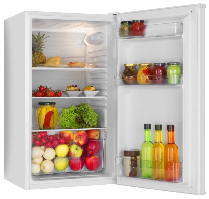91 l Tischkühlschrank EEK: E 85 kWh Jahr  VKS351155W (Weiß) 