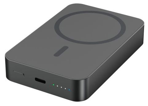 10000 mAh Powerbank USB Typ-C Kabelloses Laden  1700-0199 (Anthrazit) 