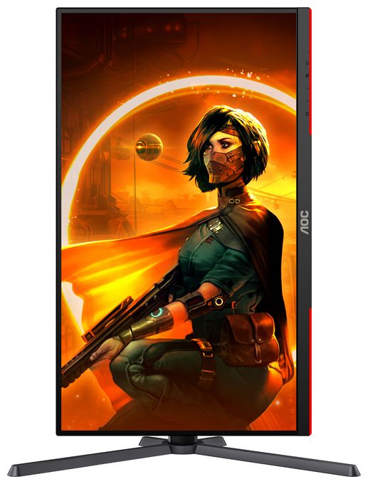 2K Ultra HD Monitor 68,6 cm (27 Zoll) 16:9 1 ms  Q27G3XMN/BK (Schwarz, Rot) 