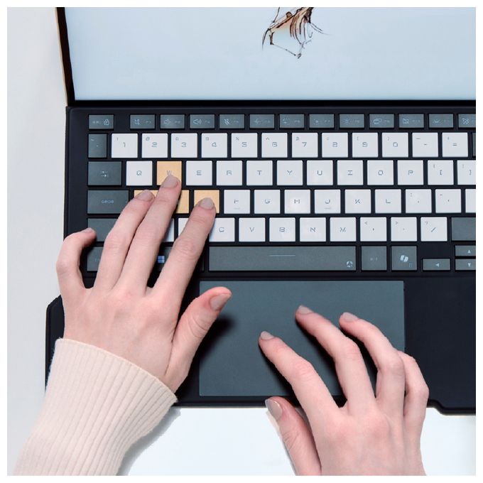 WQXGA Notebook 34 cm (13.4") 2560 x 1600 Pixel 1 TB SSD Windows 11 Home AMD Ryzen AI Max+ max. 5,1 GHz (Schwarz, Weiß, Gold) ROG Flow Z13 GZ302EAC-RU178W 
