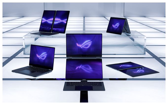 2K Ultra HD Notebook 40,6 cm (16 Zoll) 2880 x 1800 Pixel 2 TB SSD Windows 11 Home Intel Core Ultra 9 max. 4,9 GHz  ROG Zephyrus Duo GX651AX-SR004W (Grau) 