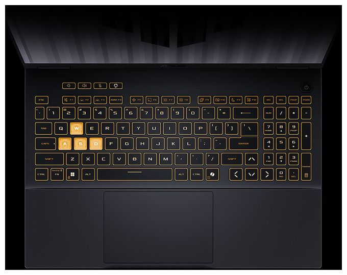 WUXGA Notebook 40,6 cm (16 Zoll) 1920 x 1200 Pixel 16 GB Ram 512 GB SSD Windows 11 Home Intel® Core™ i5 max. 4,8 GHz NVIDIA GeForce RTX 5050 Laptop GPU  TUF Gaming FX610JH-TU014W (Schwarz) 