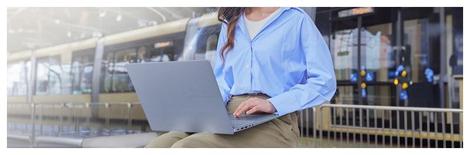 WUXGA Notebook 40,6 cm (16 Zoll) 1920 x 1200 Pixel 32 GB Ram 1 TB SSD Windows 11 Home Qualcomm Snapdragon max. 4 GHz  Vivobook S16 S3607NA-SH001W (Blau) 