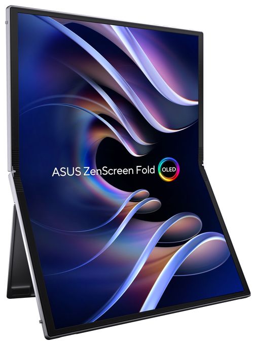 Quad HD Monitor 43,9 cm (17.3 Zoll) 4:3 0,2 ms 350 cd/m²  ZenScreen Fold OLED MQ17QH (Silber) 