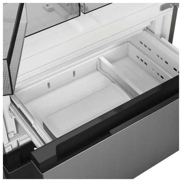 353 l / 157 l Kühl-Gefrierkombi freistehend NoFrost 210 kWh Jahr  KGDDNF182XLCIN (Edelstahl) 