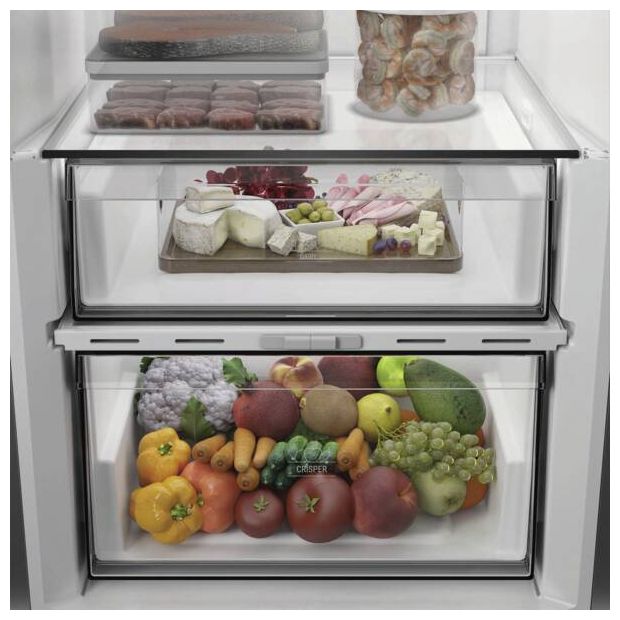 365 l Kühlschrank freistehend EEK: D 114 kWh Jahr  KR186GDIN (Edelstahl) 
