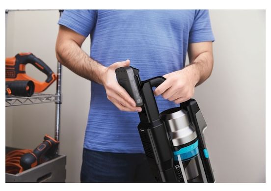Handstaubsauger Beutellos bis 55 min Laufzeit 18 V  BSV520BRB-QW (Blau) 