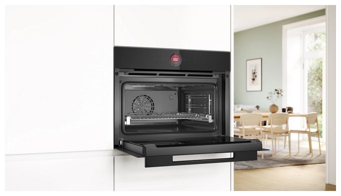 Einbaubackofen kompakt AutoClean (Schwarz) Serie 8 CBG934AB1 