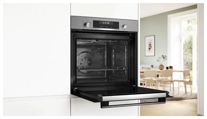 Backofen-Set groß AutoClean mit autarkem 80 cm Glaskeramik Kochfeld HBD672LS83 (HBG578BS3 + PKH845BB1D) 