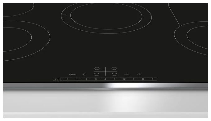 Backofen-Set groß AutoClean mit autarkem 80 cm Glaskeramikkochfeld Kochfeld HBD773AB83 (HBG4790B3 + PKC845FP1D) 