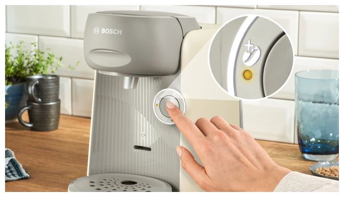 Kaffeekapsel Maschine  TAS167PDB Tassimo Finesse (Cremefarben) 