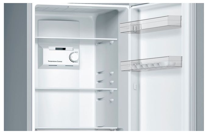 193 l / 89 l Kühl-Gefrierkombi freistehend 237 kWh Jahr  Serie 2 KGN33NLEB (Edelstahl) 
