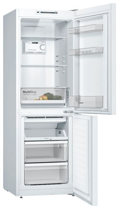 193 l / 89 l Kühl-Gefrierkombi freistehend 237 kWh Jahr  Serie 2 KGN33NWEB (Weiß) 