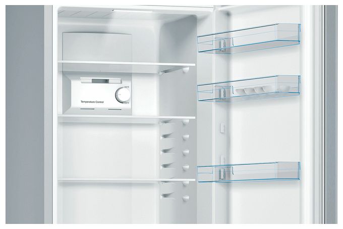216 l / 89 l Kühl-Gefrierkombi freistehend NoFrost 239 kWh Jahr  Serie 2 KGN36NLEA (Edelstahl) 