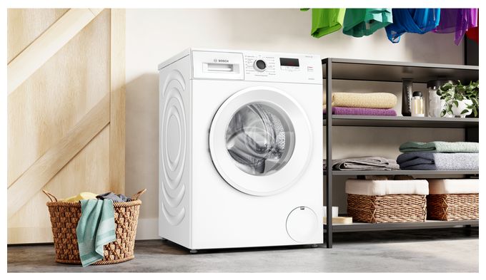 7 kg Frontlader Waschmaschine 1400 U/min aquaStop Funktion Serie 2 WGE02471 