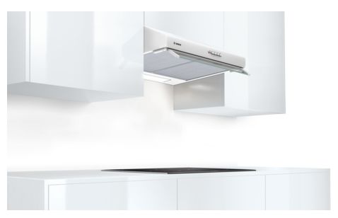 Abluft/Umluft Dunstabzugshaube/Esse Wand 60 cm (Weiß) Serie 4 DUL63CC20 