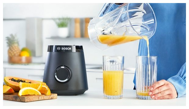 1,5 l Standmixer 2 Geschwindigkeiten 1200 W  Serie 4 MMB6141B VitaPower (Schwarz) 
