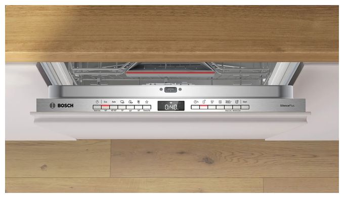 60 cm Geschirrspüler vollintegriert (ohne Front) Sehr leise 14 Maßgedecke aquaStop Funktion Wärmetauscher Serie 4 SBV4ECX28E 