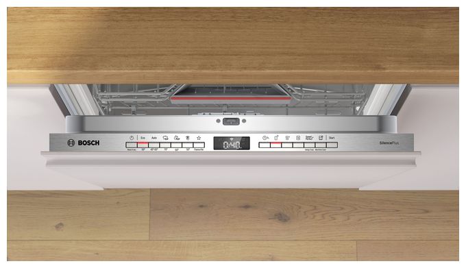 60 cm Geschirrspüler vollintegriert (ohne Front) Sehr leise 14 Maßgedecke aquaStop Funktion Heat exchanger/Drying assistant Serie 4 SMV4ECX28E 