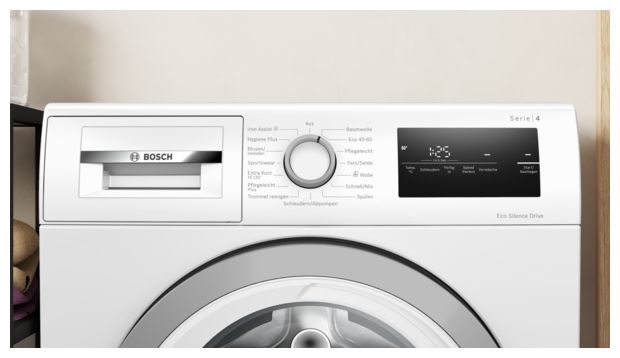 8 kg Frontlader Waschmaschine 1400 U/min aquaStop Funktion Serie 4 WAN28127 