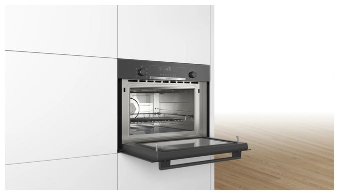 Einbau-Mikrowelle 900 W Größe: maxi Grill (Schwarz) Serie 6 CMA585GB1 