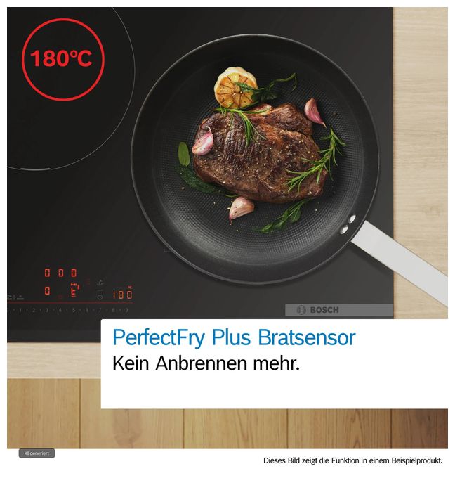 60 cm Induktionskochfeld 4 Kochzonen Serie 6 PVS69BHC1E autarkes 
