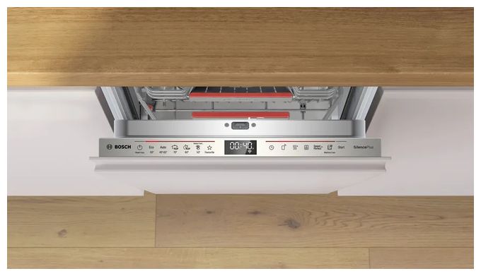 45 cm Geschirrspüler vollintegriert (ohne Front) Leise 10 Maßgedecke aquaStop Funktion Serie 6 SPV6EMX09E 