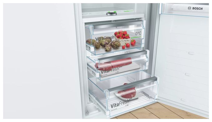 254 l 177,5 cm Einbaukühlschrank EEK: E 184 kWh Jahr Serie 8 KIF82PFE0 