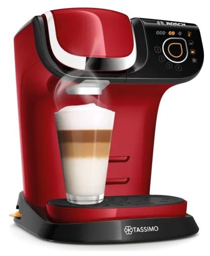 Kaffeekapsel Maschine  TAS6503 Tassimo My Way 2 (Rot) 