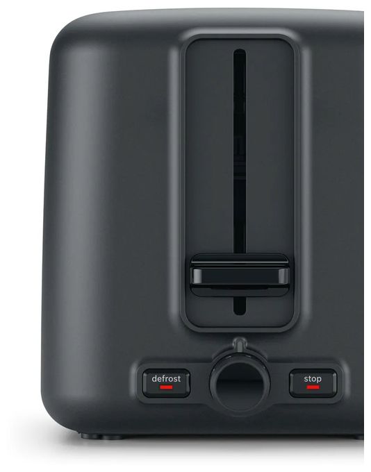 Toaster 970 W 2 Scheibe(n)  TAT3P424DE DesignLine (Schwarz, Rot) 