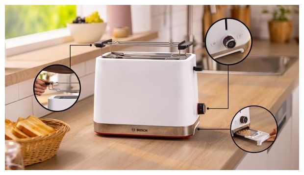 Toaster 950 W 2 Scheibe(n)  TAT4M221 MyMoment (Weiß) 