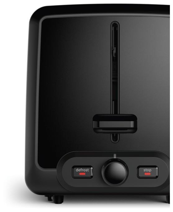 Toaster 970 W 2 Scheibe(n)  TAT4P420DE DesignLine (Schwarz, Silber) 