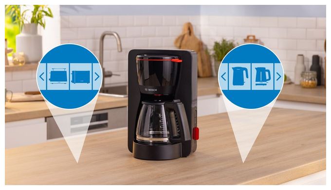 15 Tassen Filterkaffeemaschine 1,4 l  TKA3M133 MyMoment (Schwarz) 