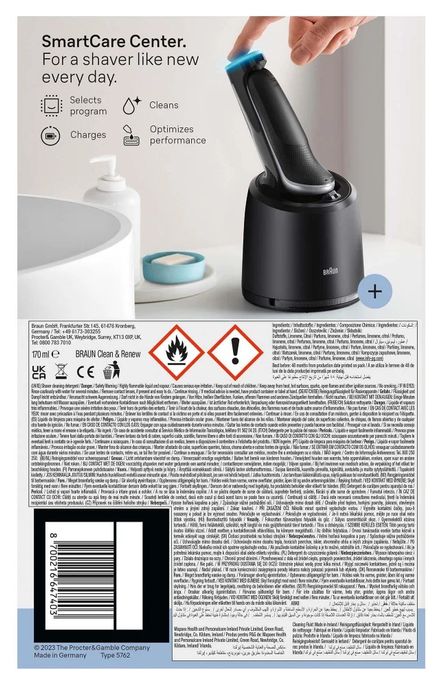 Nass&Trocken Rasierer Lithium-Ion (Li-Ion) Series 6 62-S7650cc 