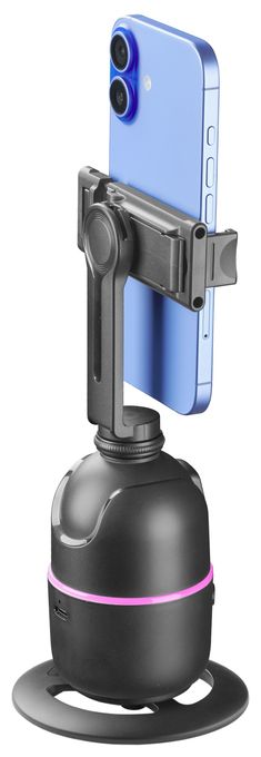 95 mm Universal  Facecam Handyhalterung mit automatischer Gesichtserkennung (Schwarz) 
