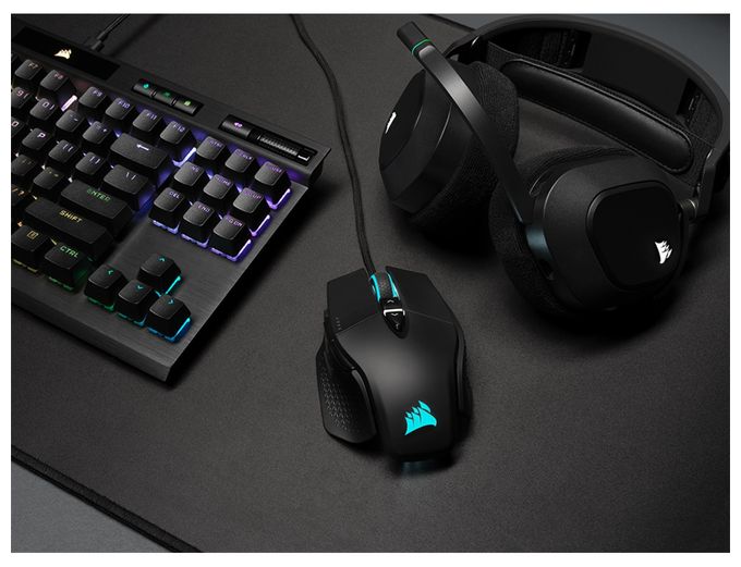 26000 DPI Gaming Maus Optisch  M65 RGB Ultra (Schwarz) 