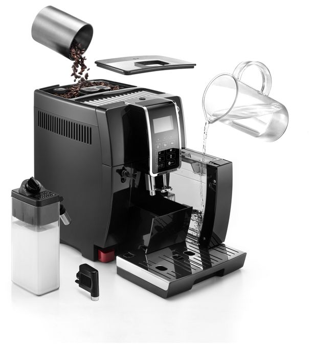 Kaffeevollautomat 15 bar 300 g AutoClean  Dinamica ECAM356.57.B (Schwarz) 