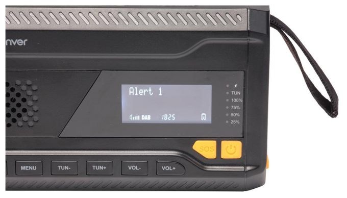 DAB+, FM Radio Tragbar  SCD-2033 (Schwarz) 